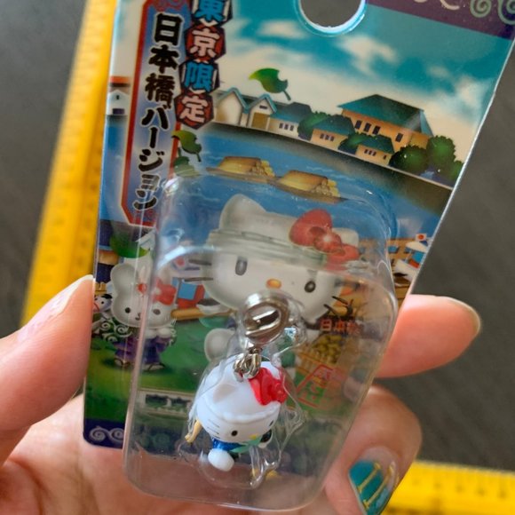 2005 HELLO KITTY 'NIHONBASHI' TOKYO EXCLUSIVE CELL CHARM - Picture 6 of 7